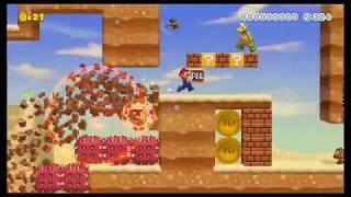Eric's Super Mario Maker 2 Levels: Destructive POW Bridges