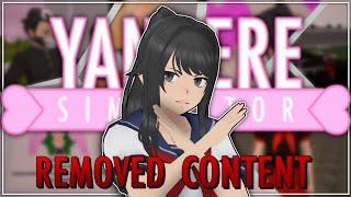 Removed Content in Yandere Simulator