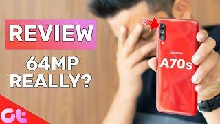 Samsung Galaxy A70s Review: 64MP Camera Really Good? | GT Hindi