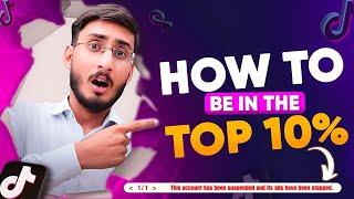 90% of TikTok Agency Accounts Suspended Why? | How to Fix!!