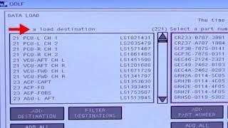 GEnx 1B Engine Monitoring Unit Software Upload DTA C GEK133776