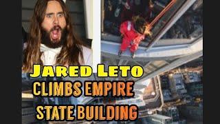 "Jared Leto Makes History And Climbs Empire State Building" #shorts