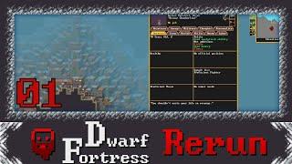 Dwarf Fortress - Heatstone | 01 (Volcano/Hard Difficulty)