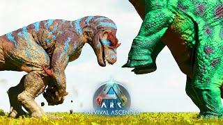 TERAXITITAN vs BRACHIO/INDOMINUS/SKELETAL REX and More | Ark Ascended Battle [Ep.52]