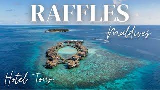 Most beautiful ULTRA-LUXURIOUS resort │ Raffles Maldives