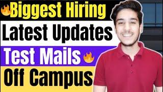 Biggest Off campus drive for 2025, 2024, 2023 Batch Hiring | Fresher Jobs | Latest Hiring 2024