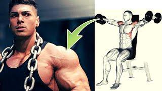 SHOULDER WORKOUT / 5 Best shoulder exercises for massive 3D delts.