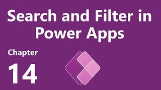 Filter and Search Records in Power Apps