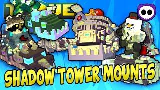 HOW TO GET ALL SHADOW TOWER BOSS MOUNT DROPS in TROVE for FREE!