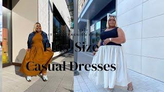 Plus Size Causal Dress Fall -  Best Fall Dresses Target  - I am Shauna T