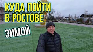 Куда пойти в Ростове зимой/ Самый крутой парк в городе/ Лебедь напал на смотрителя