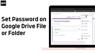 How To Set Password on Google Drive File or Folder