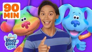 Blue and Josh Make New Friends!  w/ Rainbow Puppy & Periwinkle | Blue's Clues & You!