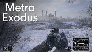 Playing Metro Exodus on PC with RTX on