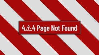 404 Page Not Found Template Design with HTML and CSS - HowToCodeSchool.com