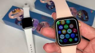 Обзор Смарт часов М16 mini (лучшая копия Apple Watch 6 40mm) настройка на телефон 