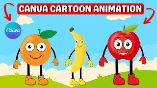 How To Create 3D Kids Cartoon Animation Videos Using Canva || Canva tutorial 2024