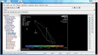 ANSYS APDL 17 Tutorial - Bicycle Frame