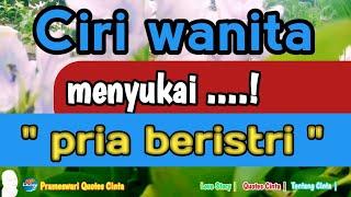 Ciri wanita menyukai pria beristri | mengapa dan apa alasannya ?