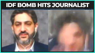 WATCH: Israeli Bomb Hits Journalist LIVE On Air