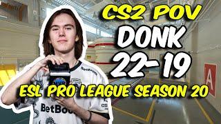 CS2 POV | Spirit donk (22/19) vs Imperial (Nuke) @ ESL Pro League Season 20