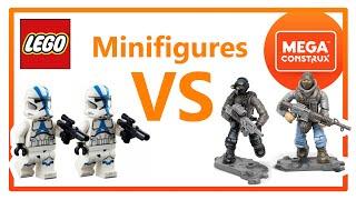 LEGO vs MEGACONSTRUX figures - How Do They Compare