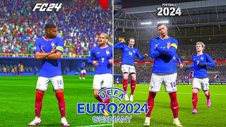 EA Sports FC 24 gegen eFootball 2024 | FEIERN • UEFA Euro 2024