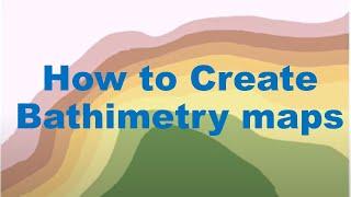 How to Create Bathymetry Maps In Arcgis