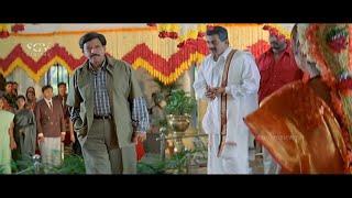 Dr.Vishnuvardhan Thrilling Entry to marry Priyanka | Powerful Scene from Kotigobba Kannada Movie