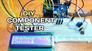 How to make a component tester using arduino
