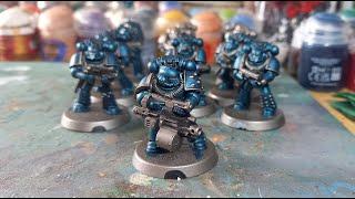 How I Painted Quick & Easy Horus Heresy Alpha Legion! Contrast Method | Hobby Chat