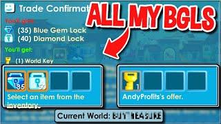 I SPENT ALL MY BGLS ON A WORLD IN GROWTOPIA...