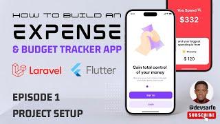 Episode 1: Penger (Expense Tracker App) - Setup Project