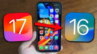 Как откатиться с iOS 17 на iOS 16 без потери данных и копий? Откат с iOS 17 на iOS 16 инструкция