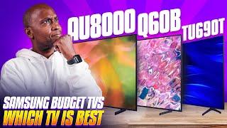 Samsung TU690T vs AU8000  vs Q60B  Which TV Is Best?