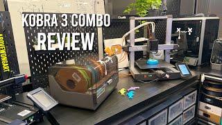 Review of the Multicolor 3D Printer Kobra 3 Combo by Anycubic