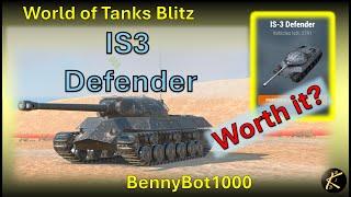 IS3 Defender WOT Blitz Auction Tank is it Worth It? #worldoftanksblitz #wotb #wotblitz