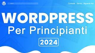 WordPress Tutorial ITA per Principianti - 2024