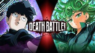 Mob VS Tatsumaki (Mob Psycho 100 VS One Punch Man) | DEATH BATTLE!