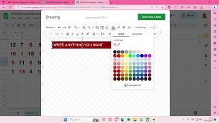 Google Sheets Tutorial: How You Can Add Text Box Into Google Sheets Using The Drawing Feature?