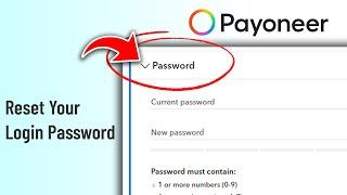 How to Reset Your Login Password on Payoneer Account