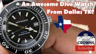 Jack Mason Seatrek Automatic Diver Review #jackmason #dive #divewatch #automatic #review #reviews