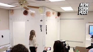 Bulletproof classrooms introduced at Alabama high school | New York Post