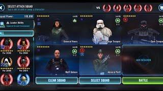 Imperial Troopers vs Darth Revan and Malak Counter 5v5 GAC or Territory Wars SWGOH