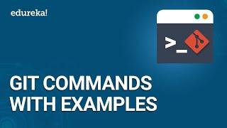 Git Commands With Examples | Top Git Commands with Examples | Git add, pull, branch, merge | Edureka