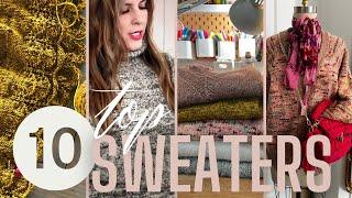 Rating my Sweaters // Top 10 // Girl meets Yarn