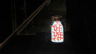 bottle mapping hologram side view testing