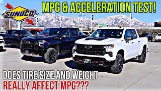 2023 Chevy Silverado ZR2 VS Trail Boss MPG Run: How Much Of A Pig Is The ZR2???