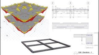 ETABS 21 Tutorial : A Complete  RC Frame Analysis, Design and Detatiling with latest ETABS Software