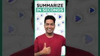 How to Summarize YouTube Videos in Seconds ⏳